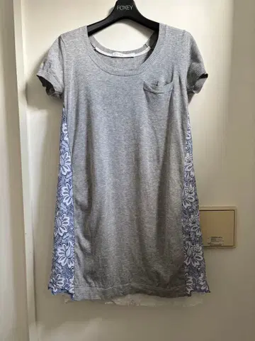 sacai luck 반팔 레이스 절개 티셔츠 사이즈 1