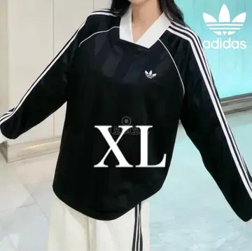 새상품 XL ] 아디다스 자카드 롱T셔츠 트랙탑 긴팔 게임셔츠