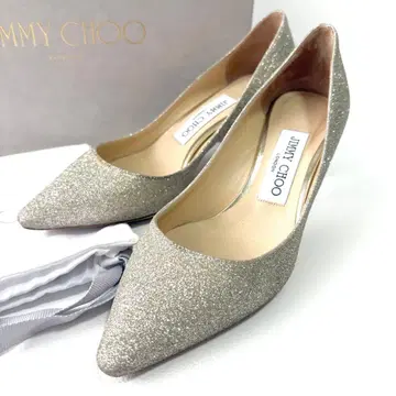 새상품급*지미추 펌프스 ROMY 60 플래티넘 아이스