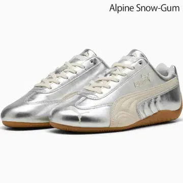 새상품 [ PUMA/푸마 ] 스피드캣 실버 스니커즈 그린라벨