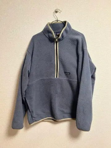 Patagonia 하프 지퍼 플리스 자켓 블루