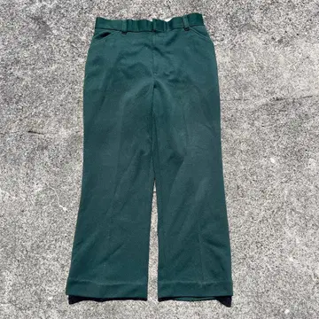 [ W33 ] 70s GREEN 빈티지 벨 보텀 팬츠