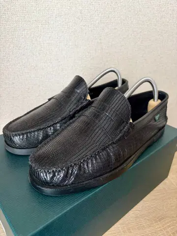 별주 PARABOOT 파라부트 코로 리자드 패턴 UK 7.5