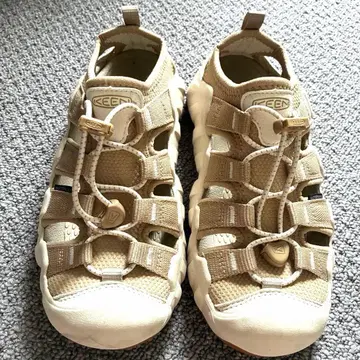KEEN 스포츠 샌들 베이지 23cm 하이퍼포트 H2 우먼