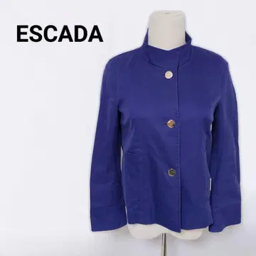 [ 새상품급 ] ESCADA 에스카다 코튼 자켓 블루 32 사이즈