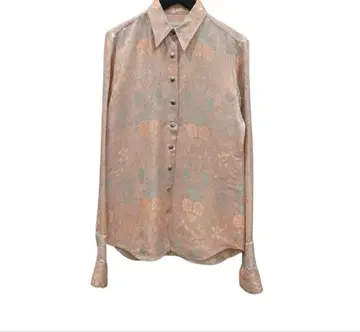 DRIES VAN NOTEN 25SS 꽃무늬 셔츠 자카드 올 패턴