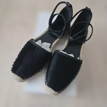 미사용 새상품 DALSON 앵클 스트랩 에스파드리유 샌들