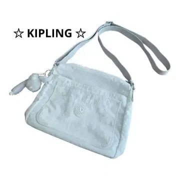 키플링 숄더백 화이트 수납 포켓 포함 KIPLING