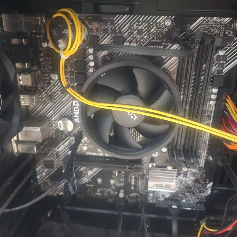 라이젠 4350g cpu, b550m, a320m 메인보드