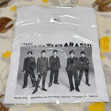아라시 We are ARASHI 티셔츠