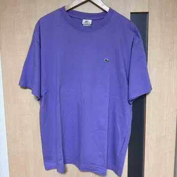 LACOSTE T셔츠 퍼플