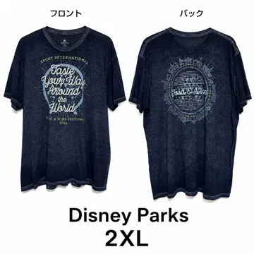 Disney parks 해외 공식 양면 T셔츠 XXL 2016 이벤트 T