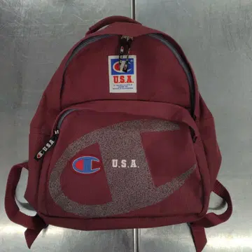 Champion U.S.A. 버건디 백팩 백팩