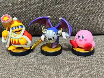 amiibo 데데데 메타나이트 커비 3체 세트