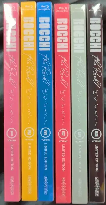 애니메이션 Blu-ray 봇치더록! 완전 생산 한정판 전 6권 세트