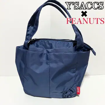 Y'SACCS PEANUTS SNOOPY 박스 토트 S 사이즈 블루