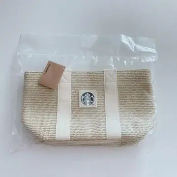 스타벅스 뜨개질 백 대만 한정판 베이지 해외 스벅 여름 백