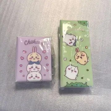치이카와 하치와레 토끼 한국 한정판 트레이딩 카드 케이스 홀더 세트
