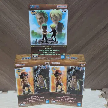 원피스 월드 컬렉터블 피규어 로그 스토리 에이스 검은 수염 조로
