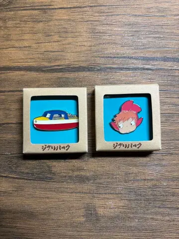 지브리 파크 핀 배지 핀즈 포뇨 폼폼선