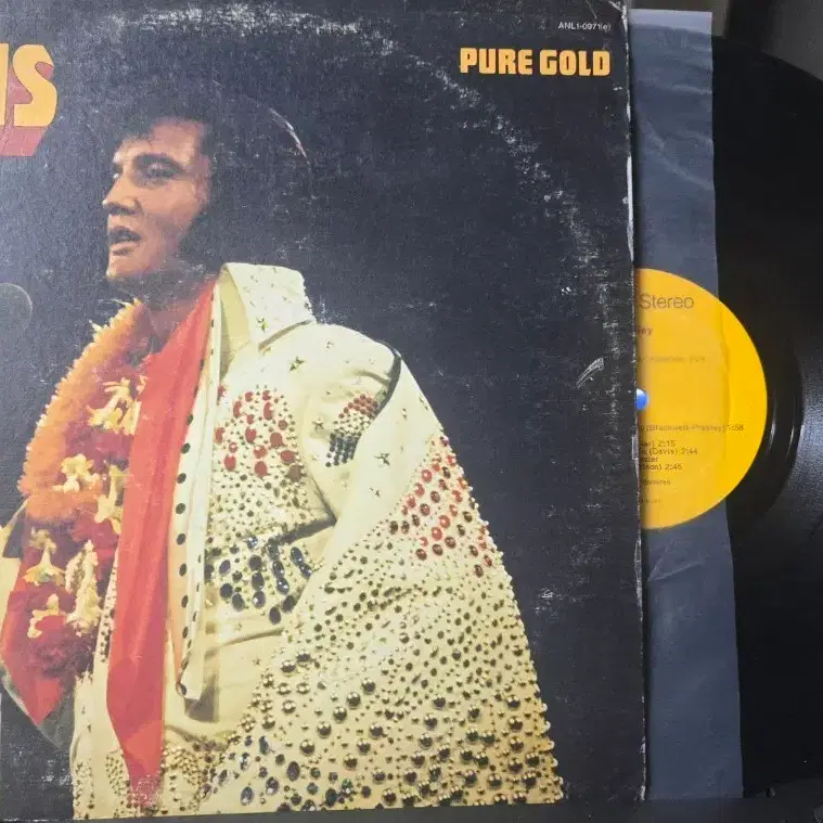 엘비스 Elvis Presley_Pure Gold_LP USA