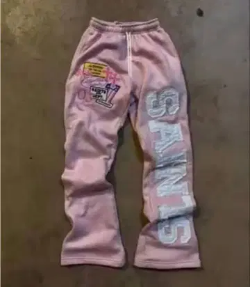 SAINTS 핑크 조거 팬츠 y2k swag