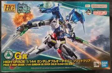 HG 1/144 건담 더블오 다이버 솔리드 클리어
