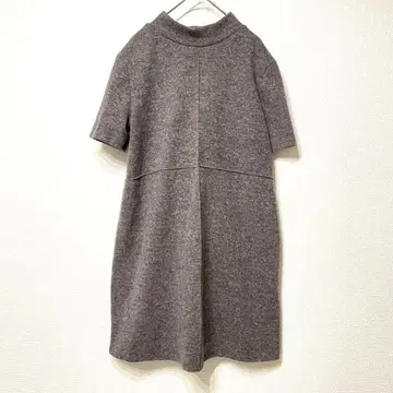 자라 ZARA 원피스 미니 원피스 맥 넥 반팔 L 사이즈