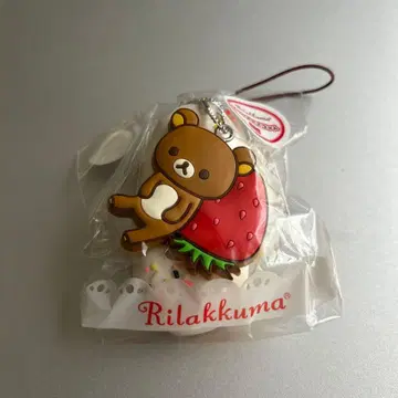 리락쿠마 에클레어 마스코트 스퀴즈 스트랩