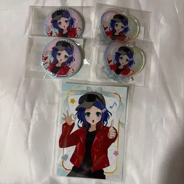프리티 리듬 레인보우 라이브 린네 캔뱃지 아크릴 키링 브로마이드
