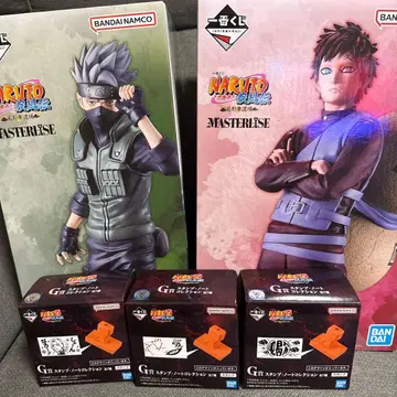 NARUTO 제일복권 피규어 스탬프 3종 C상 D상 카카시 가아라