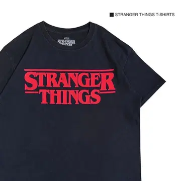 NETFLIX 해외 드라마 기묘한 이야기 반팔 T셔츠 무비T