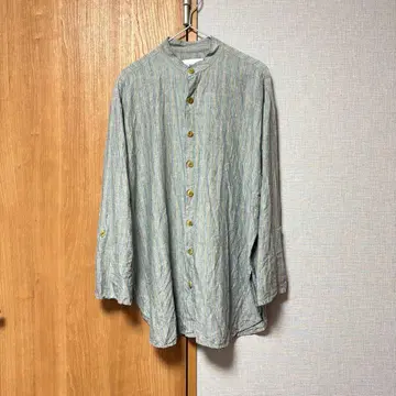 [ FLAX by Angelheart ] 린넨 셔츠 자켓 90s
