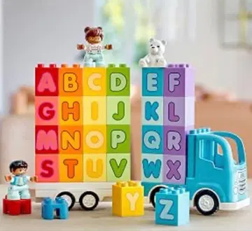 레고 듀플로 알파벳 ABC 자동차 트랙 LEGO duplo