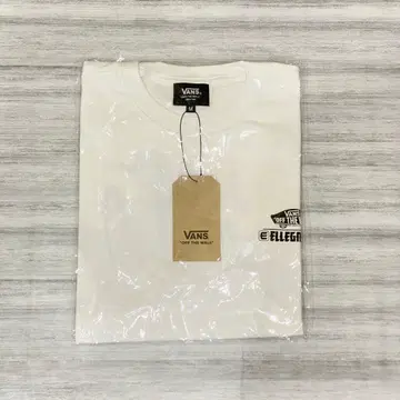 새상품 VANS x ELLEGARDEN 콜라보T 셔츠 M 사이즈 화이트