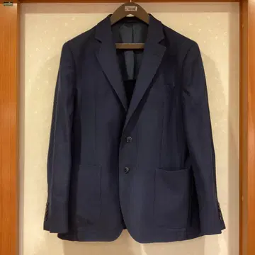 하켓 런던 네이비 테일러드 자켓 2 버튼