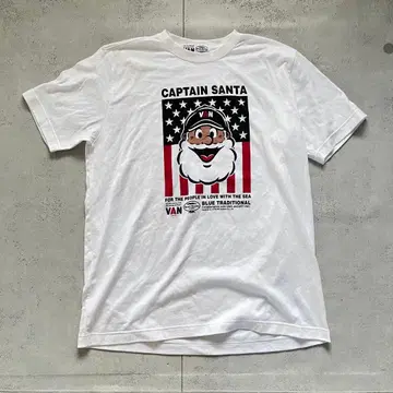 XL 초특가 선착순 VAN CAPTAIN SANTA 한정판 콜라보T셔츠