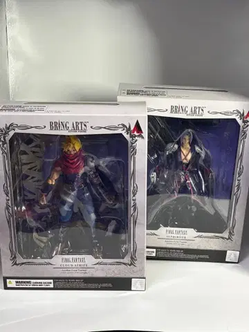 BRING ARTS FINAL FANTASY 클라우드 세피로스 세트