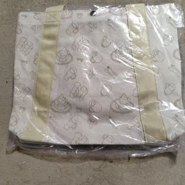 코메다 커피 오가닉 코튼 토트백 베이지