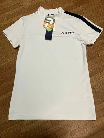 미사용 택 포함 [callaway] 캘러웨이 모크넥 반팔 셔츠 S 사이즈