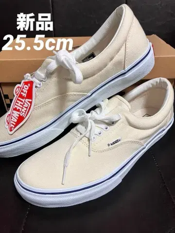 VANS 반스 에라 ERA 새상품 스니커즈 내추럴 25.5cm 새상품