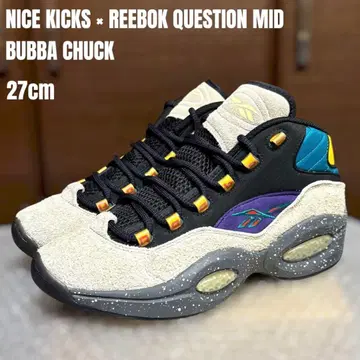 NiceKicks 콜라보 리복 퀘스천 미드 27cm FW1784