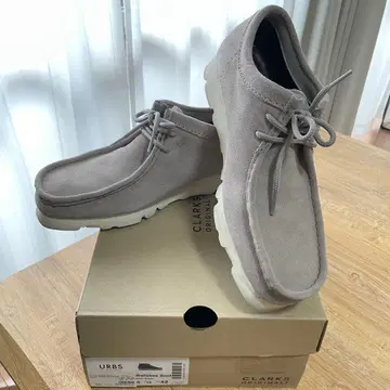 클락스 왈라비 고어텍스 그레이 스웨이드 Clarks 비브람