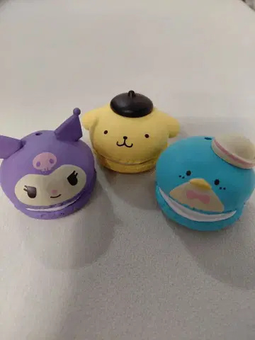 산리오 마카롱 소품함 3종 세트
