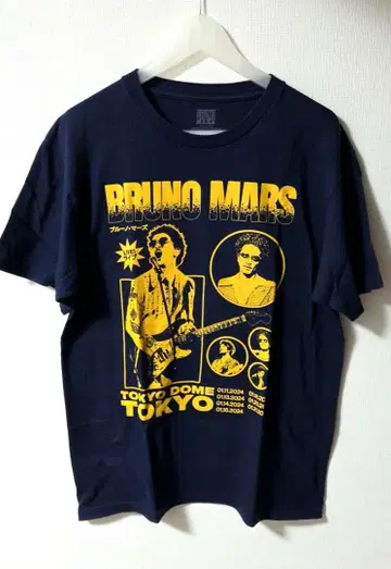 Bruno Mars 도쿄돔 블루노 마즈 T셔츠 L사이즈