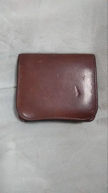 WILDSWANS PALM V2 접이식 지갑 브라운 가죽