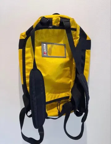 the north face 더플백 옐로우 컬러