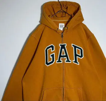 GAP 갭 빅 사이즈 자수 로고 속기모 집업 후드티