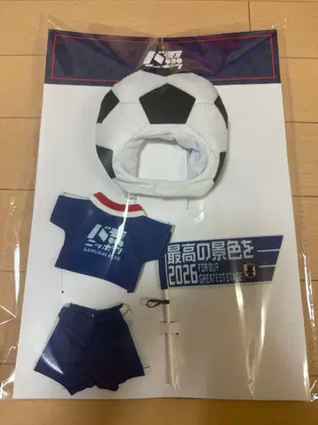 3COINS 옷 갈아입기 의류 축구 일본 대표 유니폼 봉제 인형용