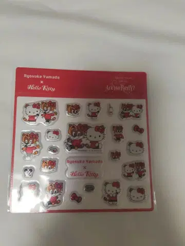새상품 야마다 료스케 키티 료스카루 통통 씰